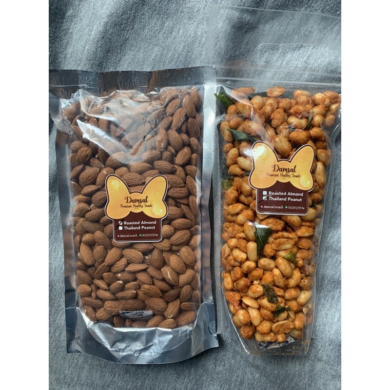 

PAKET KACANG ALMOND DAN THAILAND 500GR