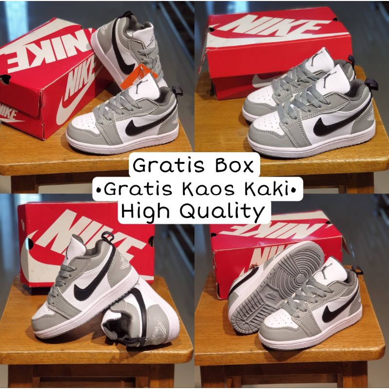 Sepatu Anak Sneakers Laki Laki Perempuan Nike Jordan Low Grade Original Sepatu Jordan Anak Laki Laki 9 10 Tahun Sepatu Anak Umur 1 2 3 4 5 6 7 8 9 10 Tahun