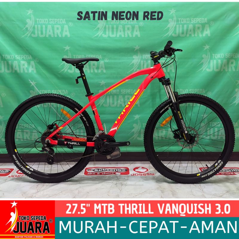 SEPEDA GUNUNG THRILL VANQUISH 3.0 MTB 27.5 INCH