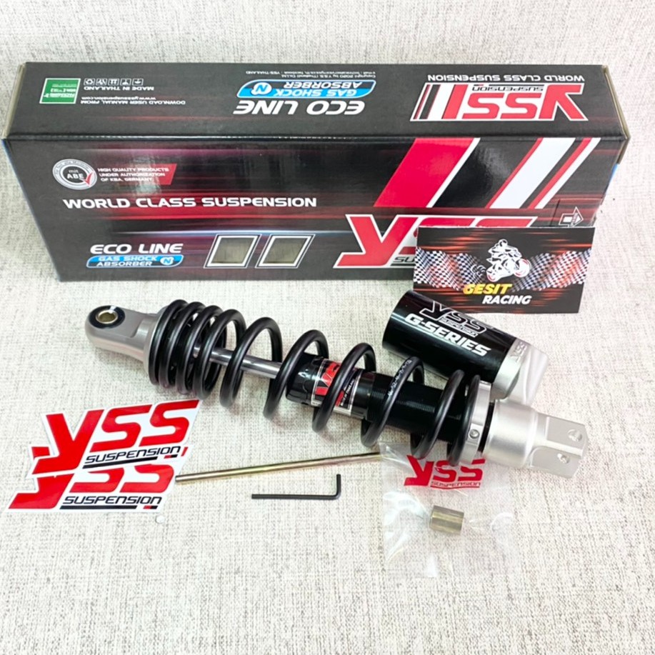 Shock YSS Tabung Bawah Vario-125-Vario-150 C Euro 330mm Hitam Tabung