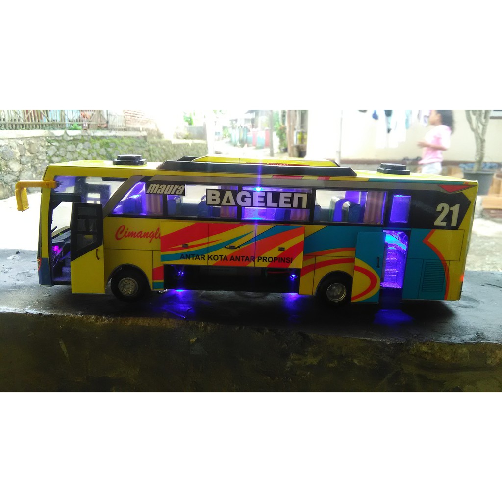 miniatur bis putra luragung miniatur bis banjarnegara