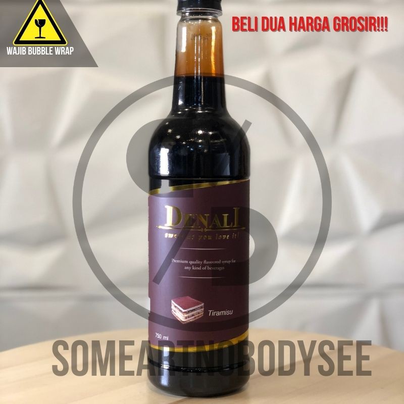 

Syrup Denali Tiramisu Sirup Rasa Tiramisu 750ml