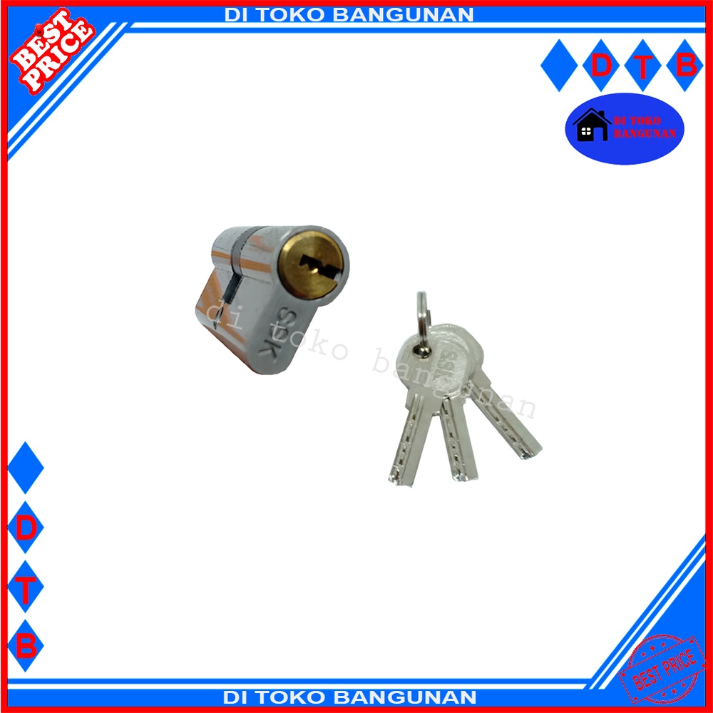 Silinder Kunci Kecil Komputer Key SSK Cylinder Kunci Pintu