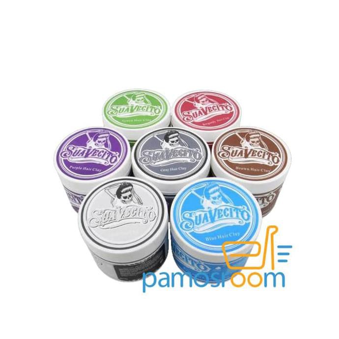 

DISKON! READY STOCK!!! Suavecito Hair Clay Colour / warna (Pomade, Wax).Murah