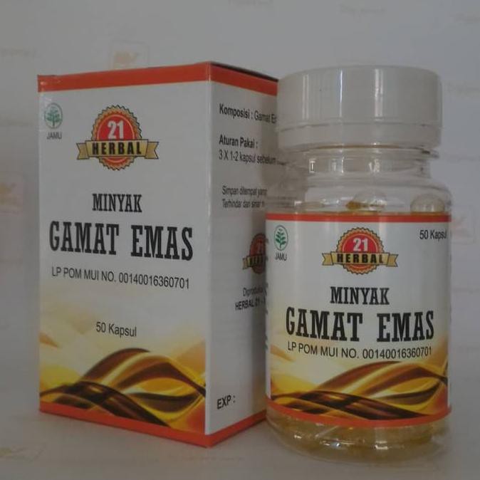 Joss!! Kapsul Minyak Gamat Emas Ampuh