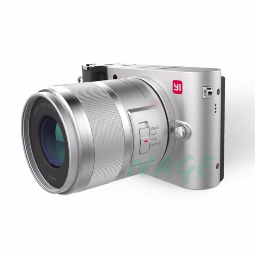 Xiaomi Yi M1 Mirrorless Digital Camera 12-40mm F3.5-5.6 Lens - Silver Ice