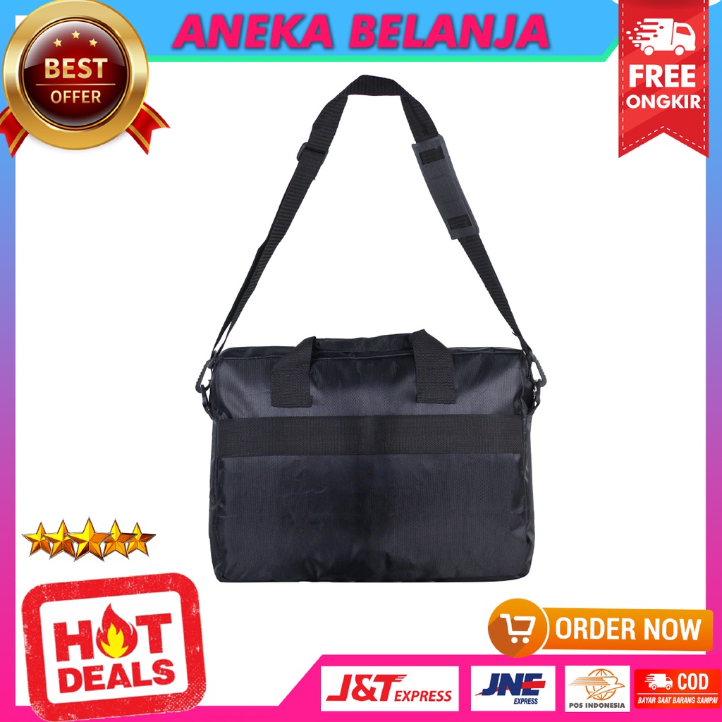 Selempang Laptop 14-15 Inch Case Laptop Hitam Simple Tebal Tas Multifungsi Keren Laptop Murah