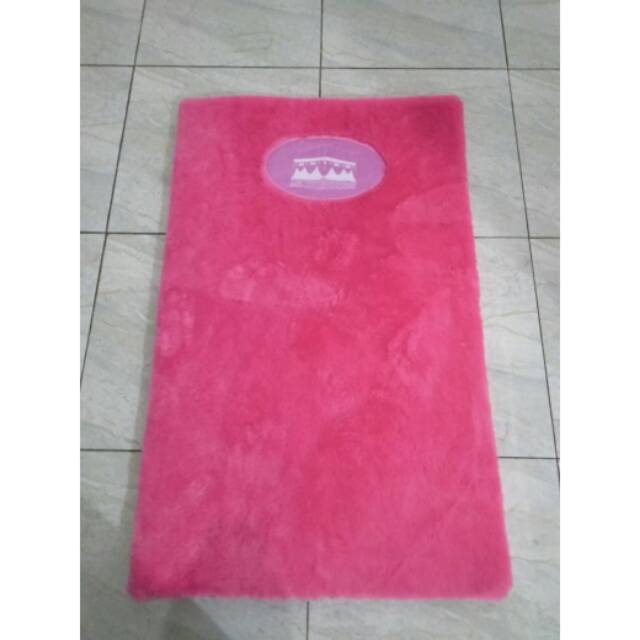 Sejadah busa kain bulu rasfur/sejadah tebal