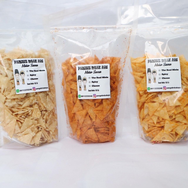 

Kripik pangsit rasa (150gr)