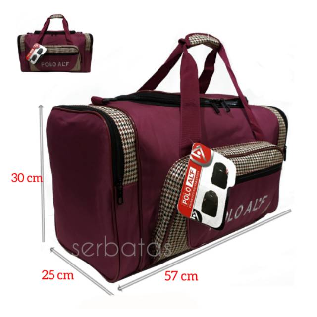 Tas Travel jinjing selempang tas traveling polo