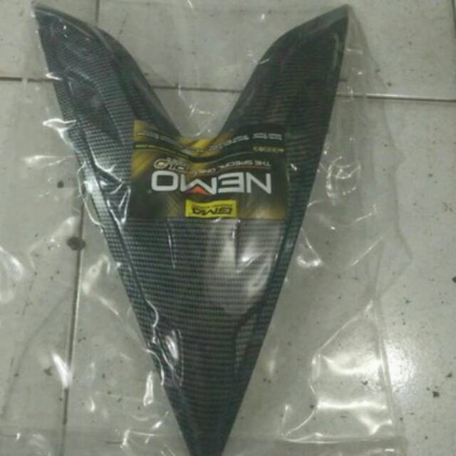 Cover carbon Dada Depan Aerox155 Carbon Cover Body Depan Aerox Carbon Cover Dasi Depan Aerox Carbon