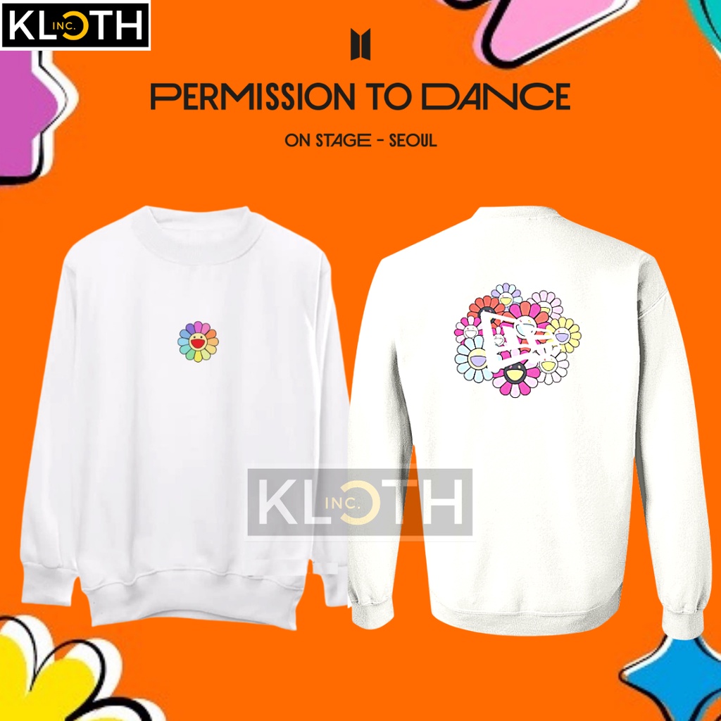 [PTD] Sweater Seokjin BTS Permission To Dance On Stage Seoul 2 Concert Daisy Cotton Premium