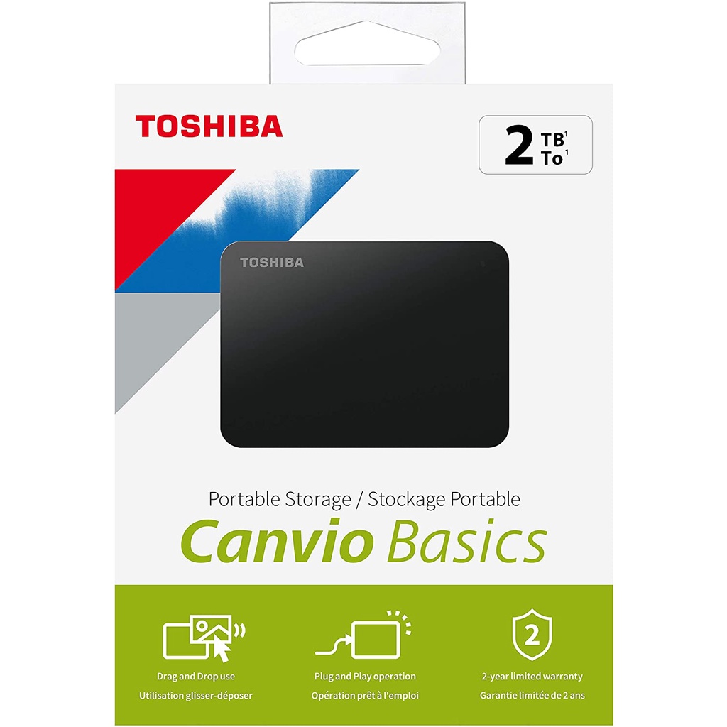 Hardisk External Toshiba Canvio 2TB / HDD External Canvio 2TB
