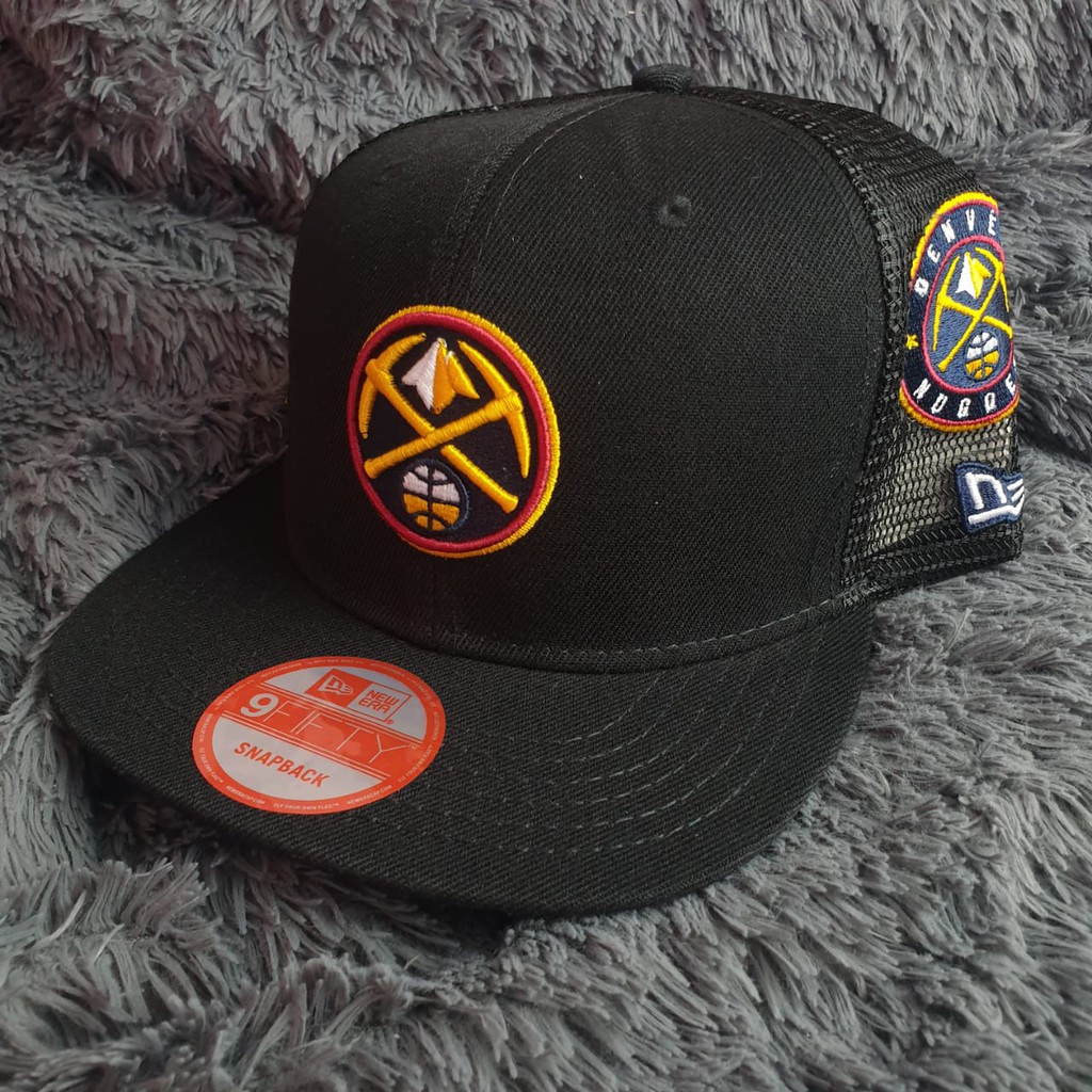 Topi Snapback Denver Nuggets X NBA Limited Edition Full Patch Black
