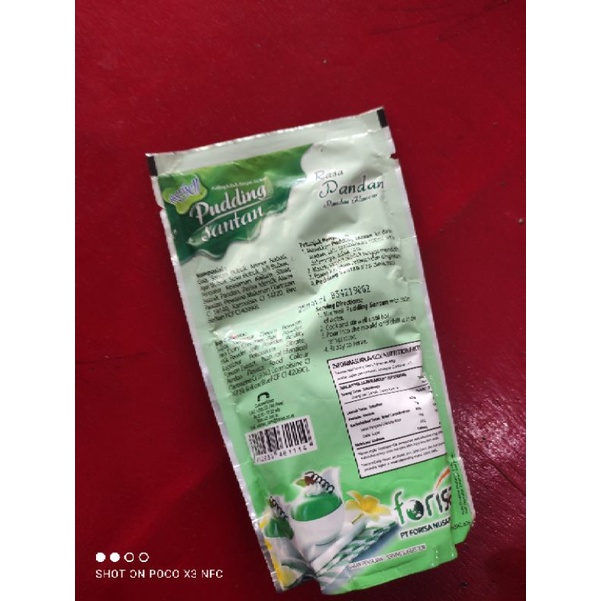 

nutrijell pudding santan rasa pandan