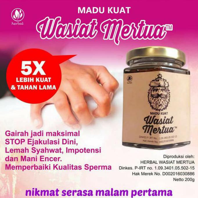 

Madu Wasiat Mertua 200Gr