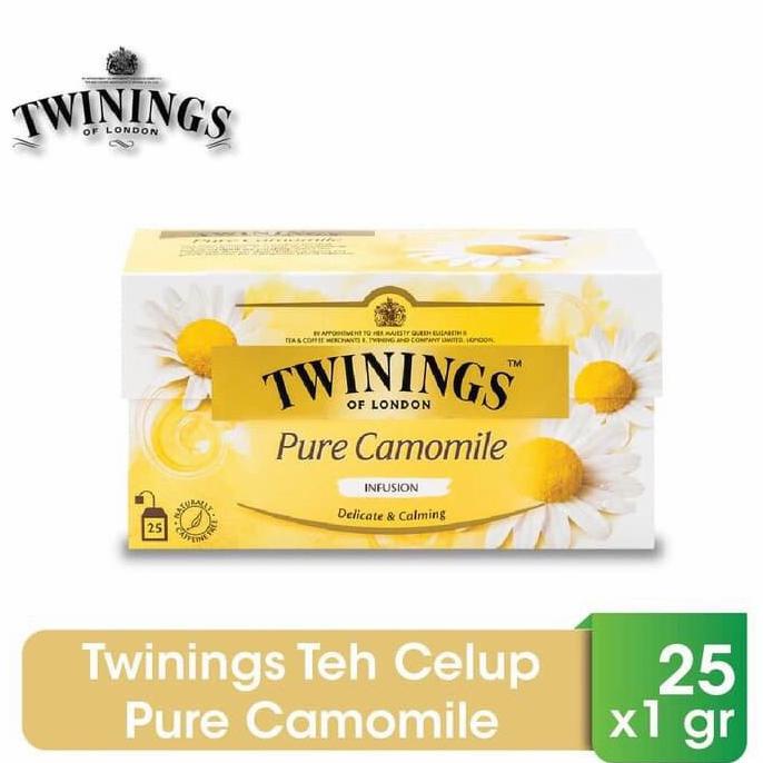 

[[BISA COD]] Twinings Teh Celup Pure Camomile 25x1gr SPECIAL Kode 378