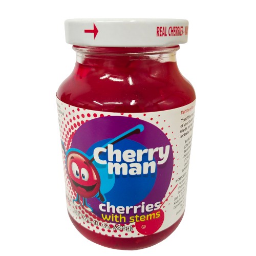 

Cherry Tangkai / Cherryman Maraschino Red 283g