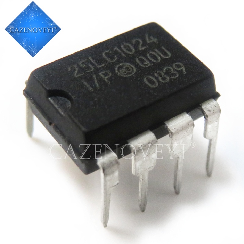 1pc Ic Pic25Lc1024-I / P 25lc1024-i / P 25lc1024 I / P Dip-8 1mbit 20mhz