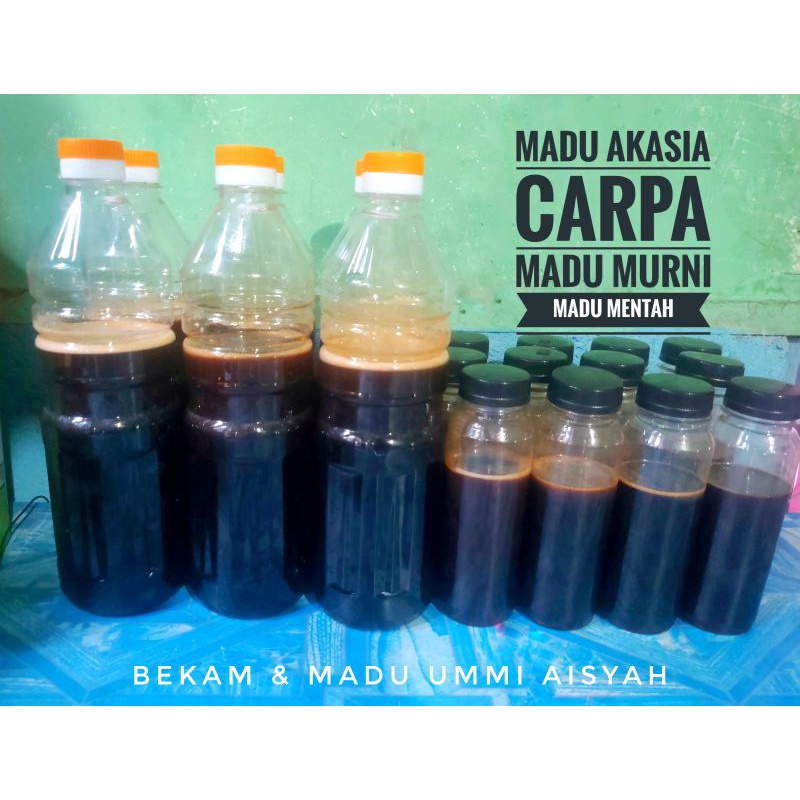 

Madu Murni Akasia carpa (Free sendok kayu)