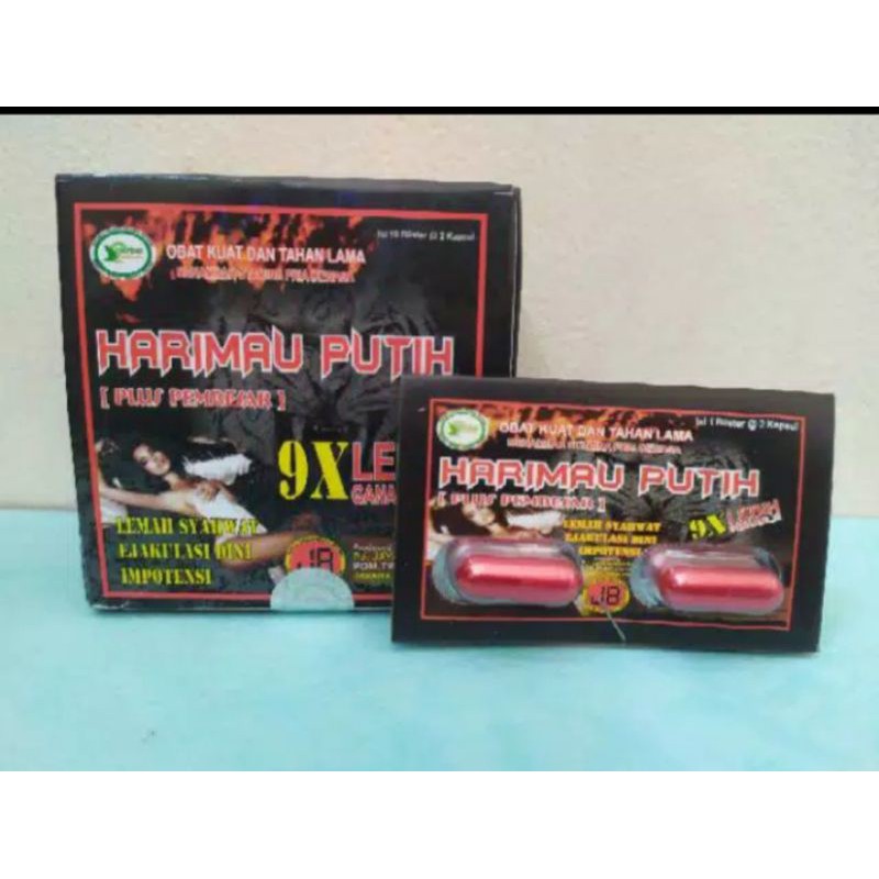 Harimau Putih Original Obat Kuat Pria Obat Herbal Kesehatan