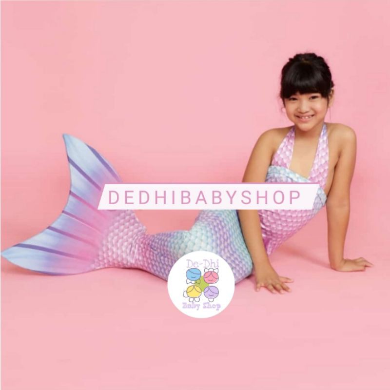 Kostum Mermaid Baju Renang Putri Duyung Karakter Disney Gift Hadiah Ulang Tahun Anak