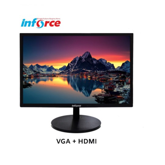 Monitor 19inch LED Inforce 1950NH VGA HDMI / Monitor 19" Murah
