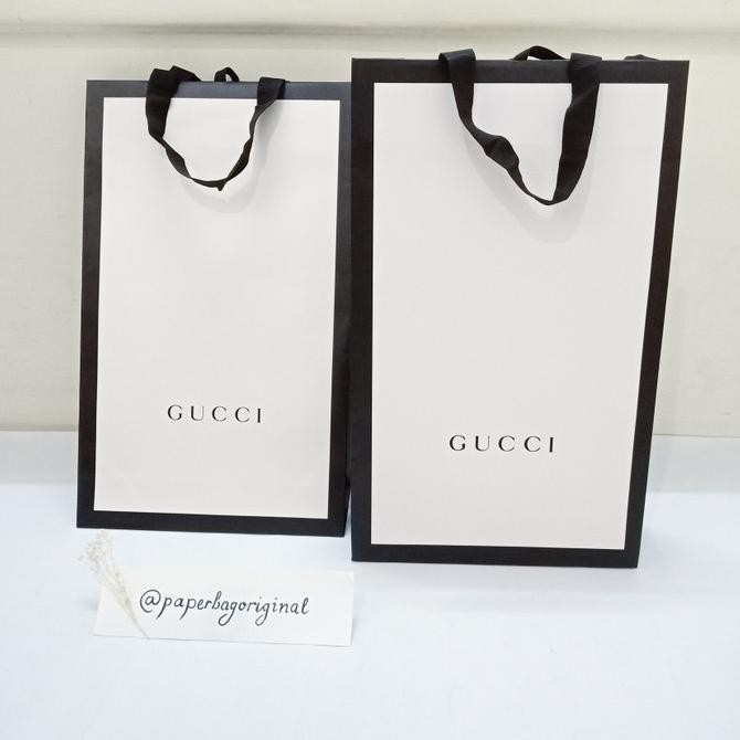 Tas Murah Gucci Paperbag Authentic Paper Bag Original