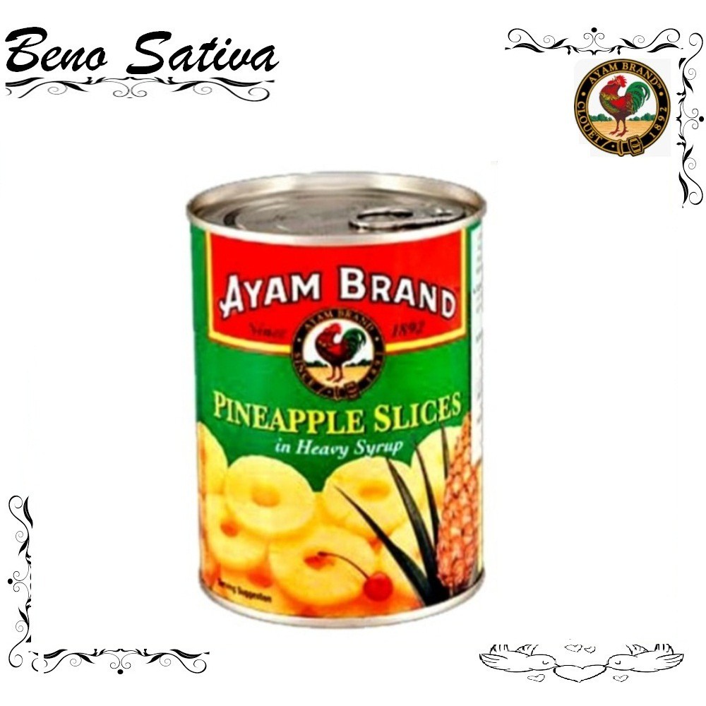 

Pineapple Slice Kaleng Ayam Brand 565gr