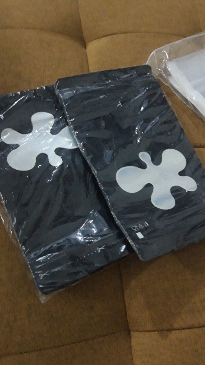 Standing Pouch Kombinasi Window Hitam Putih Kpack 14x23