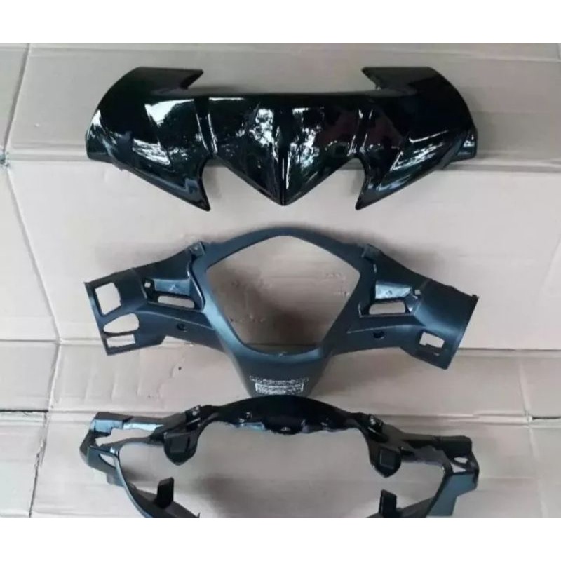 batok totok set absolute revo 110 depan belakang hitam