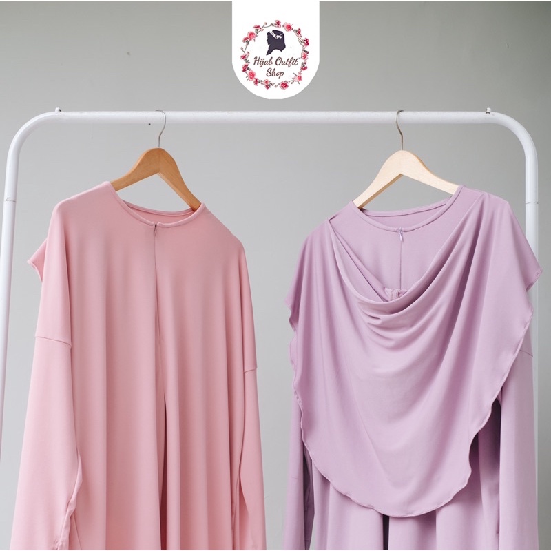 Ishma Bajugo / atasan menyatu dengan hijab