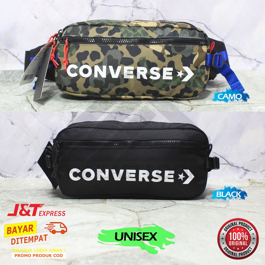 Converse Hip Pack | Tas Slempang Converse |  Waistbag Converse Original | Tas Waistbag Converse