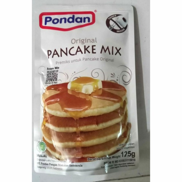 

PONDAN ORIGINAL PANCAKE MIX 125 gr