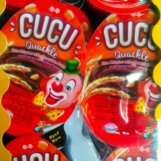 

Cokelat Cucu (kinderjoy) isi 24 bungkus