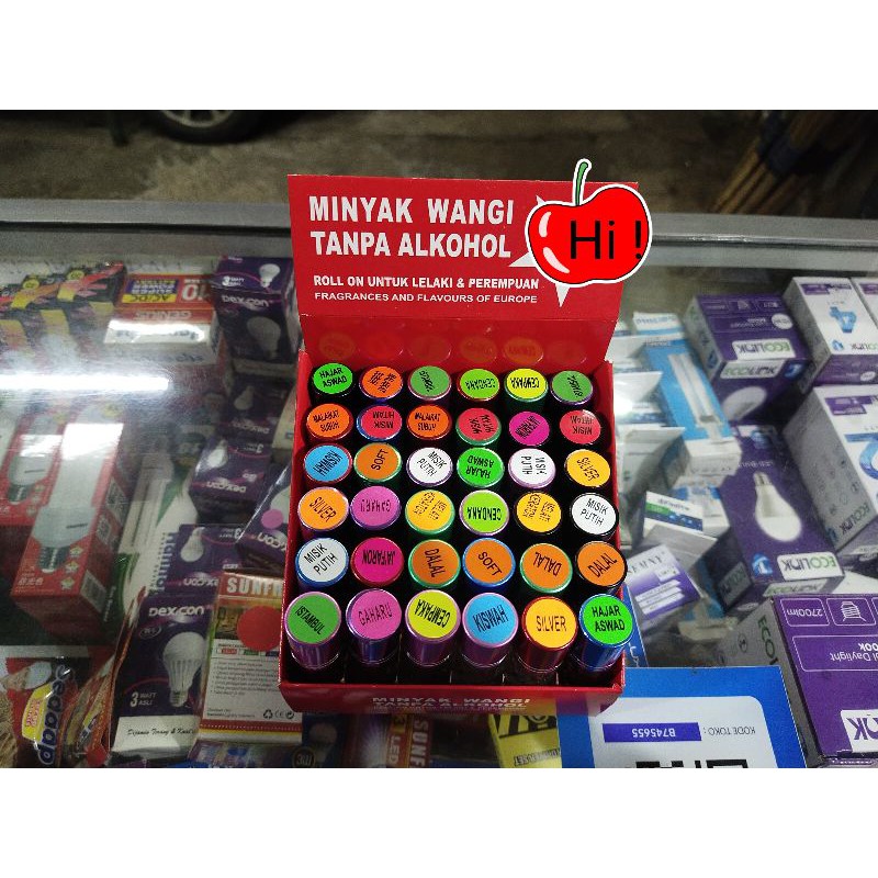 Parfum Minyak Wangi Non Alkohol Roll On 7 mL