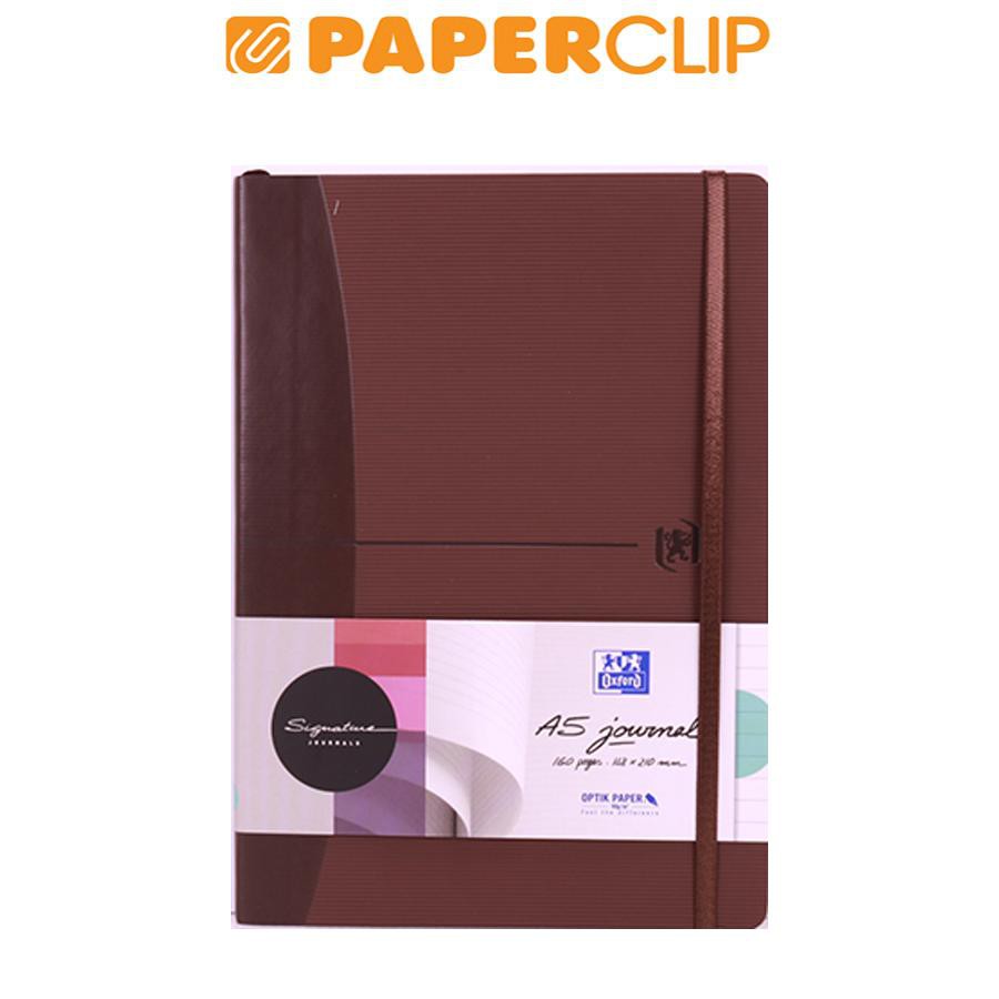 

NOTEBOOK A5 OXFORD SIGNATURE FLEX 80 BROWN