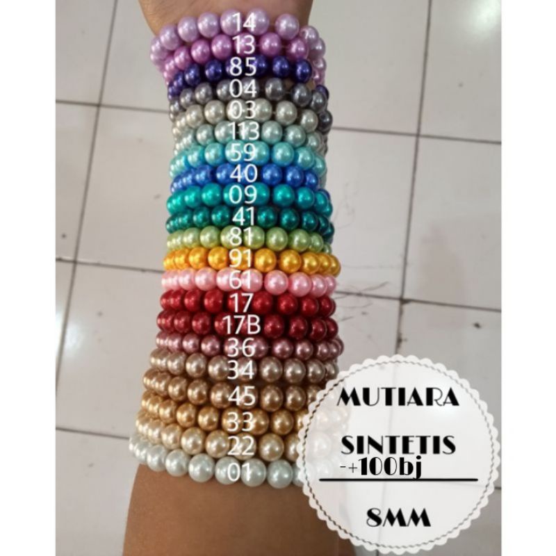 MUTSIN 8mm / MUTIARA RENTENG