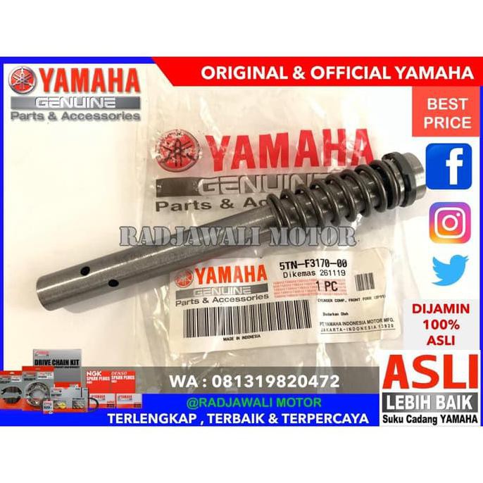 Suling Shock Depan Jupiter Z Vega R New Asli Original Yamaha