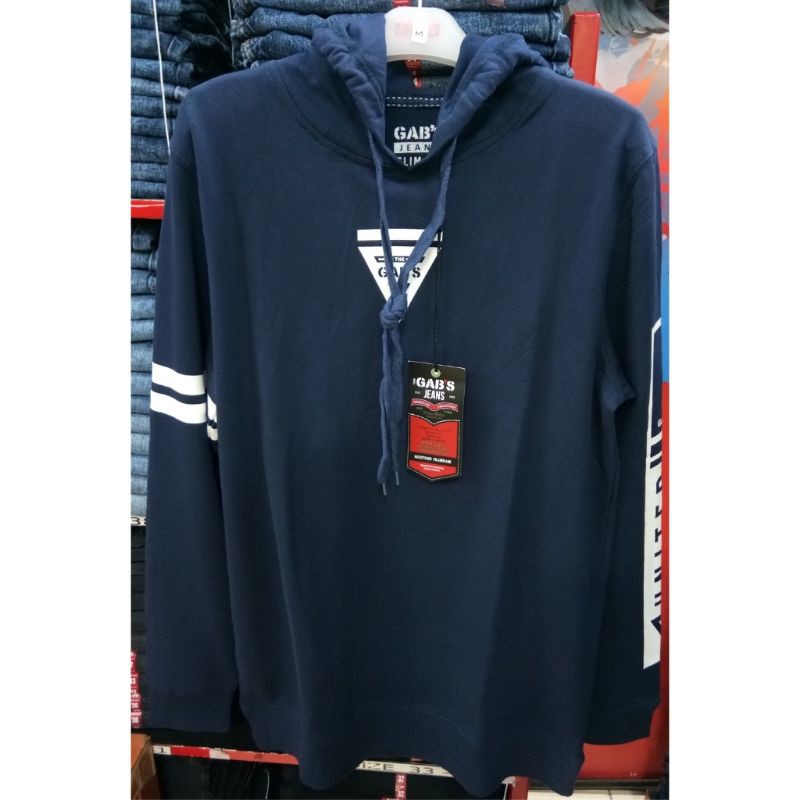 Sweater Hoodie Jaket Pria Gabrielle Jeans Original Mens JA01097JT Navy