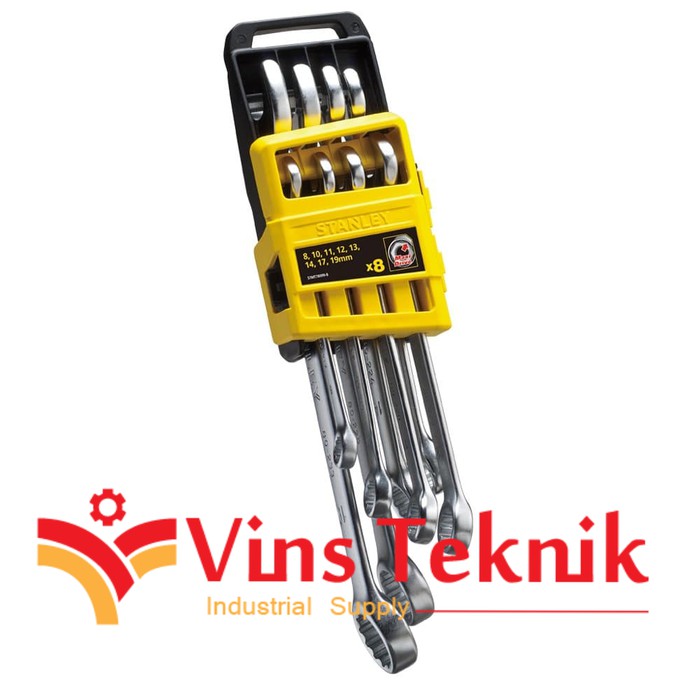 kunci ring pas set stanley stmt78099 8 kunci