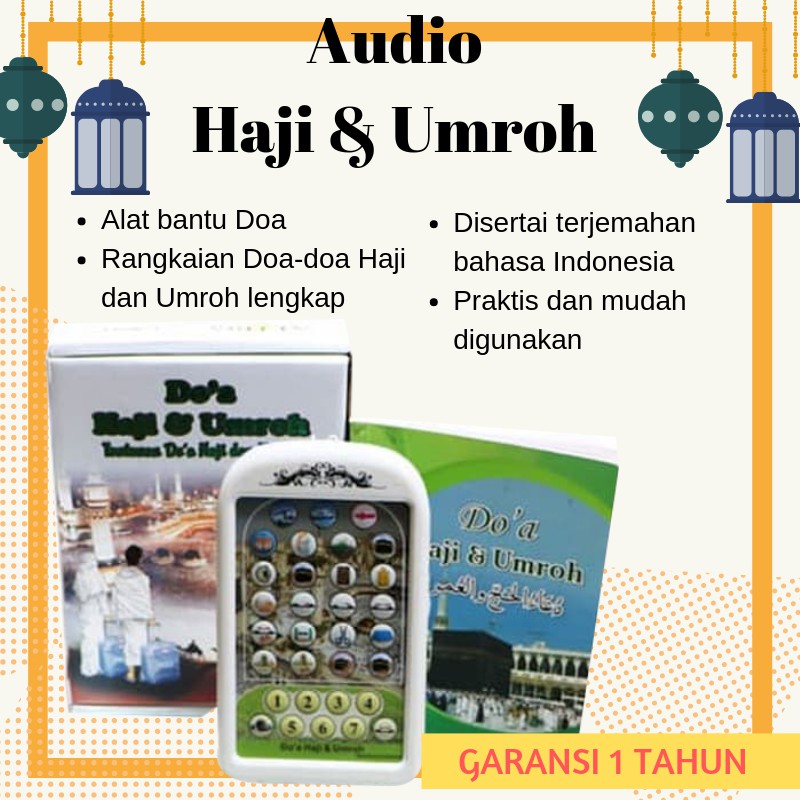 Audio Tuntunan Doa Haji Umroh Portable