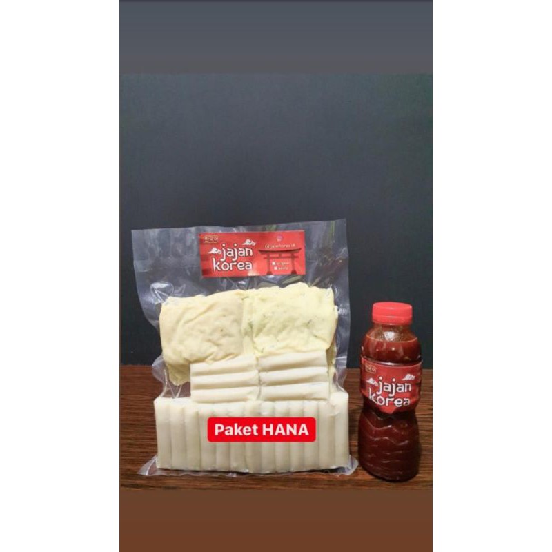 

Tteobokki, Odeng, Saus dalam Paket Hana