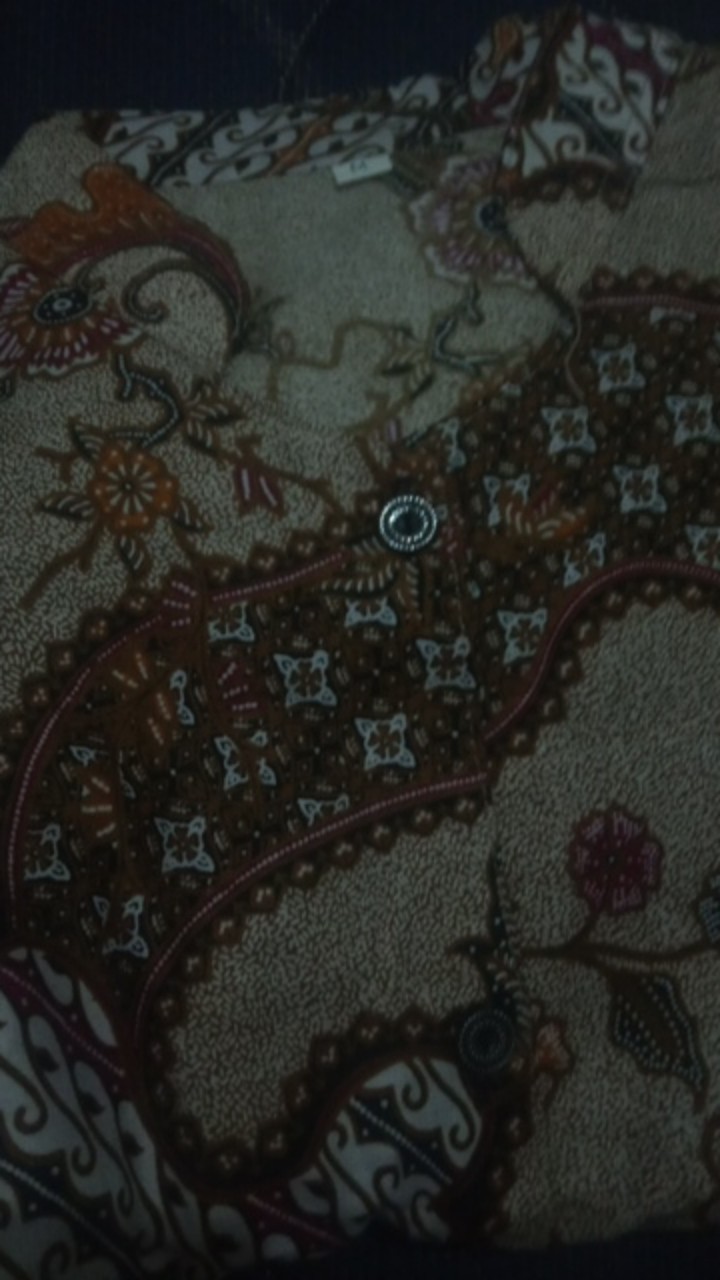 Atasan Batik Wanita / Blouse Batik Wanita Lengan Panjang Blouse Kancing Depan