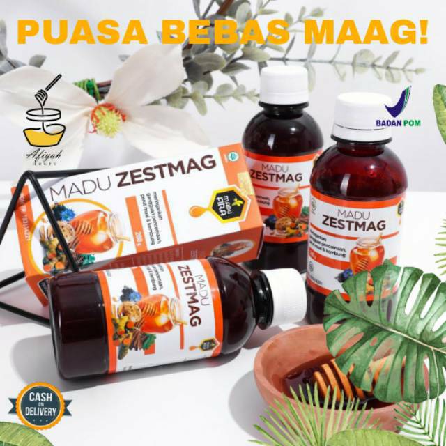 [Obat Maag Ampuh] Madu Zestmag - Madu Maag Madu Asam Lambung Obat Maag Herbal