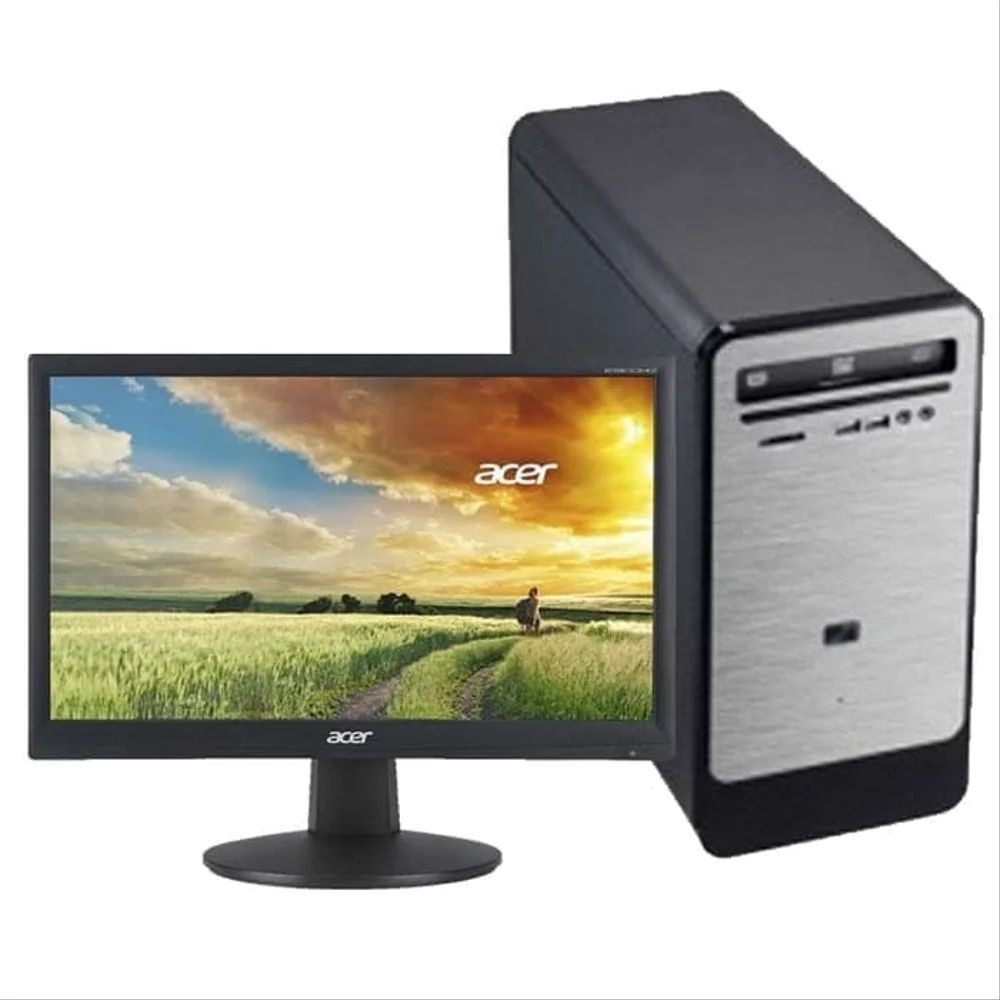 Termurah PC ACER ATC-708  i3-8100 4GB 1TB DVDRW KEY MOUSE DOS Terlaris