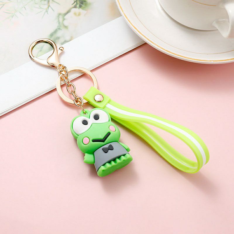 GANCI KARAKTER KARTUN BONEKA PVC | GANTUNGAN KUNCI MOTOR MOBIL GANTUNGAN TAS LUCU | KEY CHAIN MELODY KEROPI | GANTUNGAN KUNCI KEROPI KUROMI KEYCHAIN GANTONGAN KONCI