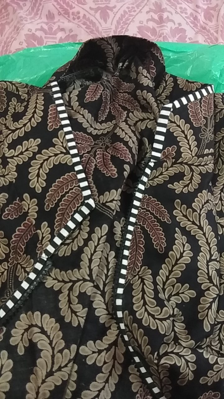 Atasan Batik Wanita Terbaru Ziper