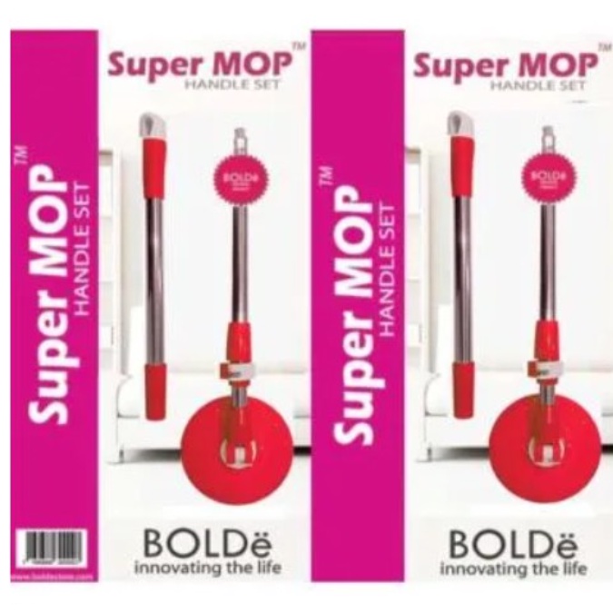 ❤ IJN ❤ BOLDe Tongkat Pel Gagang Handle Set Super MOP