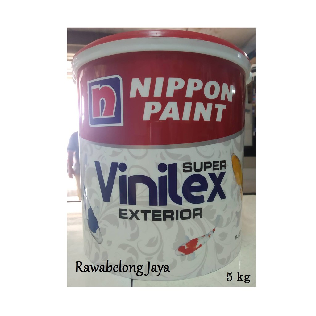 VINILEX SUPER EXTERIOR GALON VINILEX IKAN EXTERIOR WHITE 300 - 5 KG
